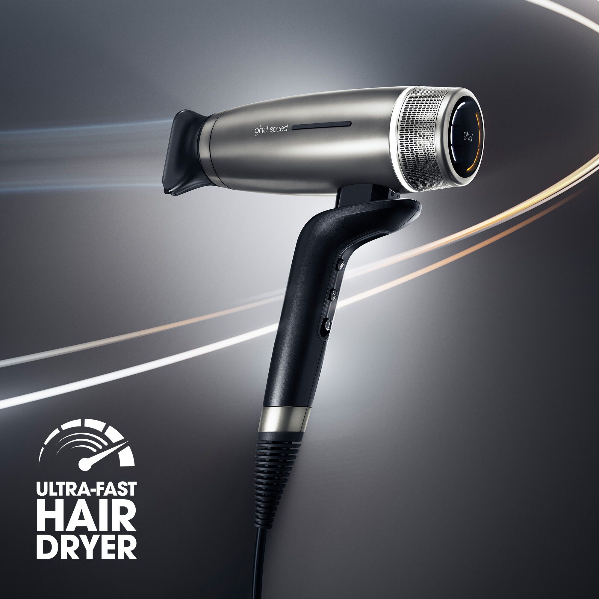 ghd Speed - Hair Dryer Titanium Black