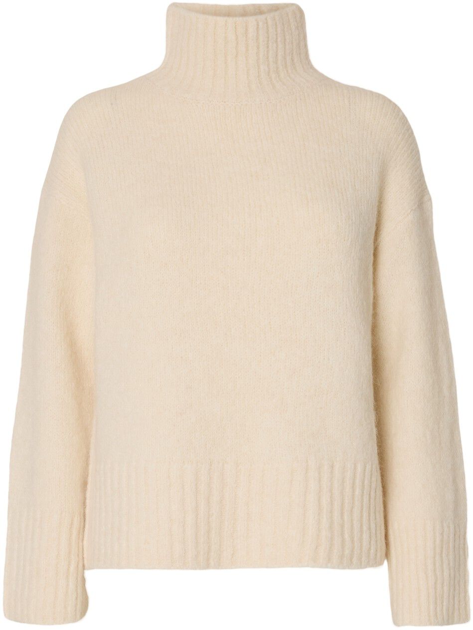 SLFGABRIELLA LS KNIT HIGH NECK NOOS