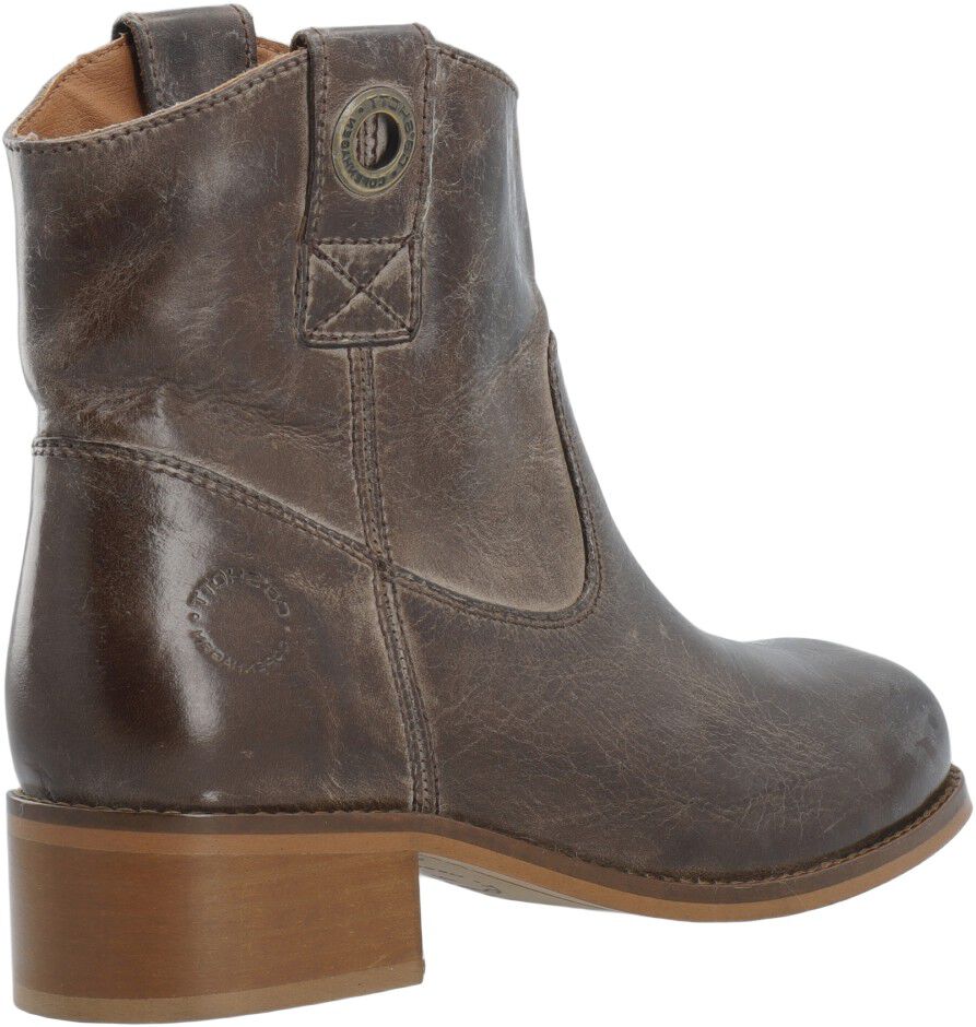 CASVILMA Warm Pull On Low Cut Boot Waxy Leather
