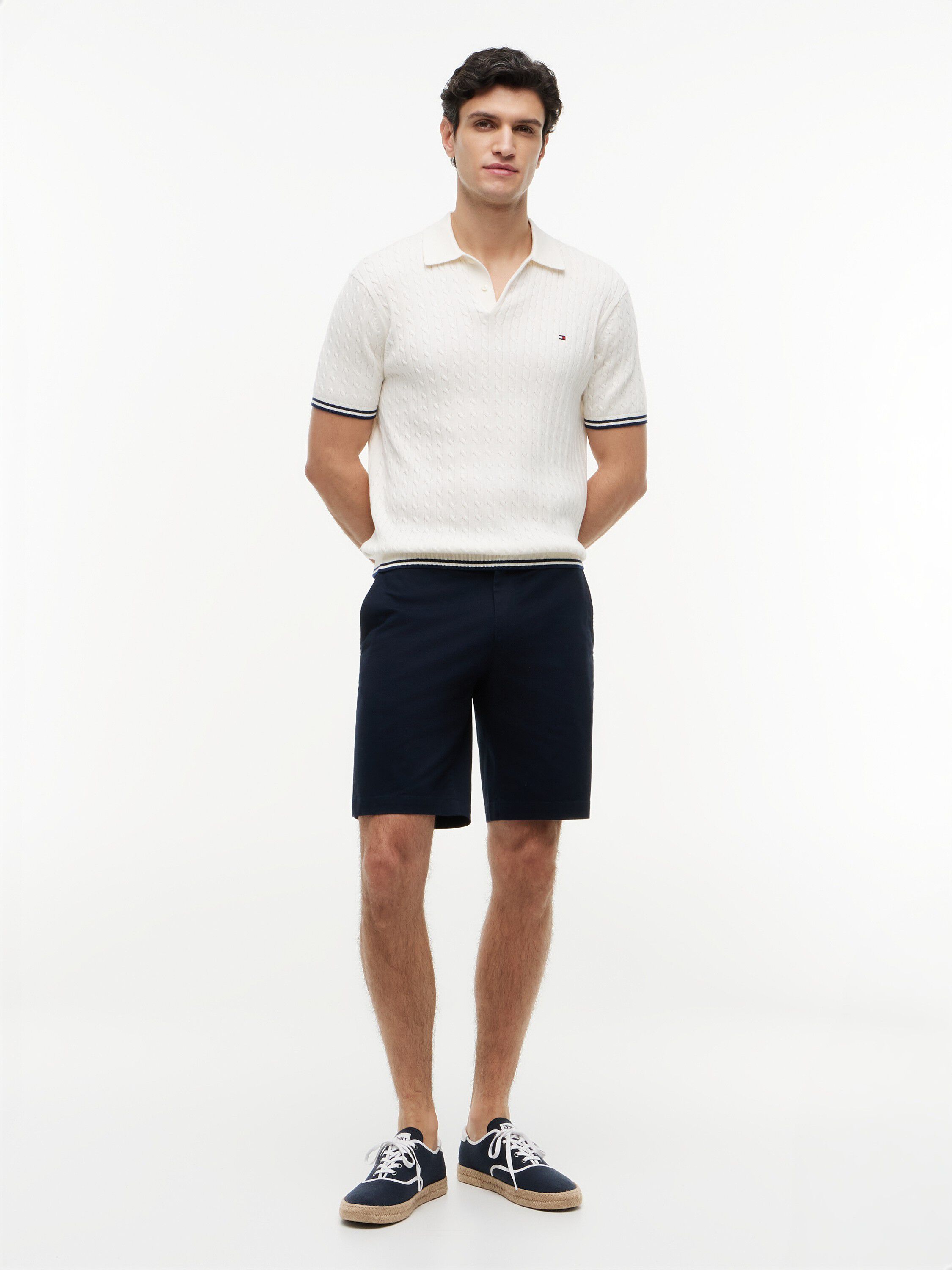 Denton Twill Slim 9. 5" Inseam Shorts