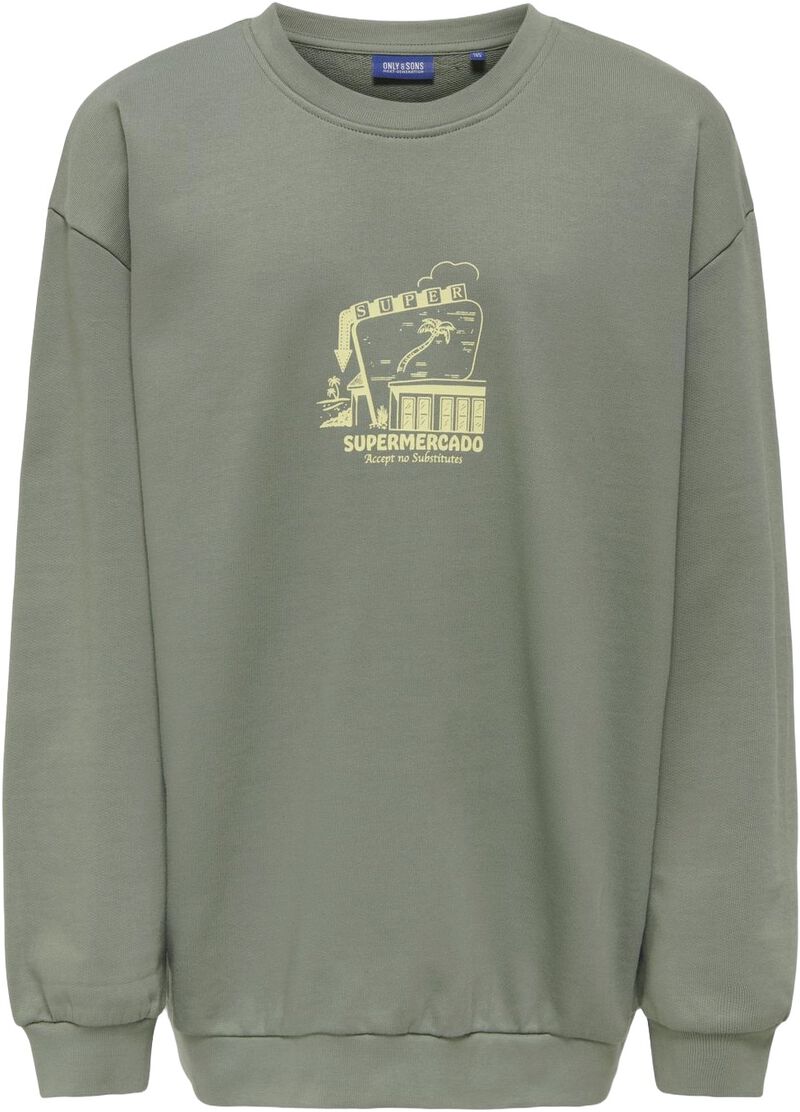 Osjsumon Ovz Ls O-Neck Ub Swt