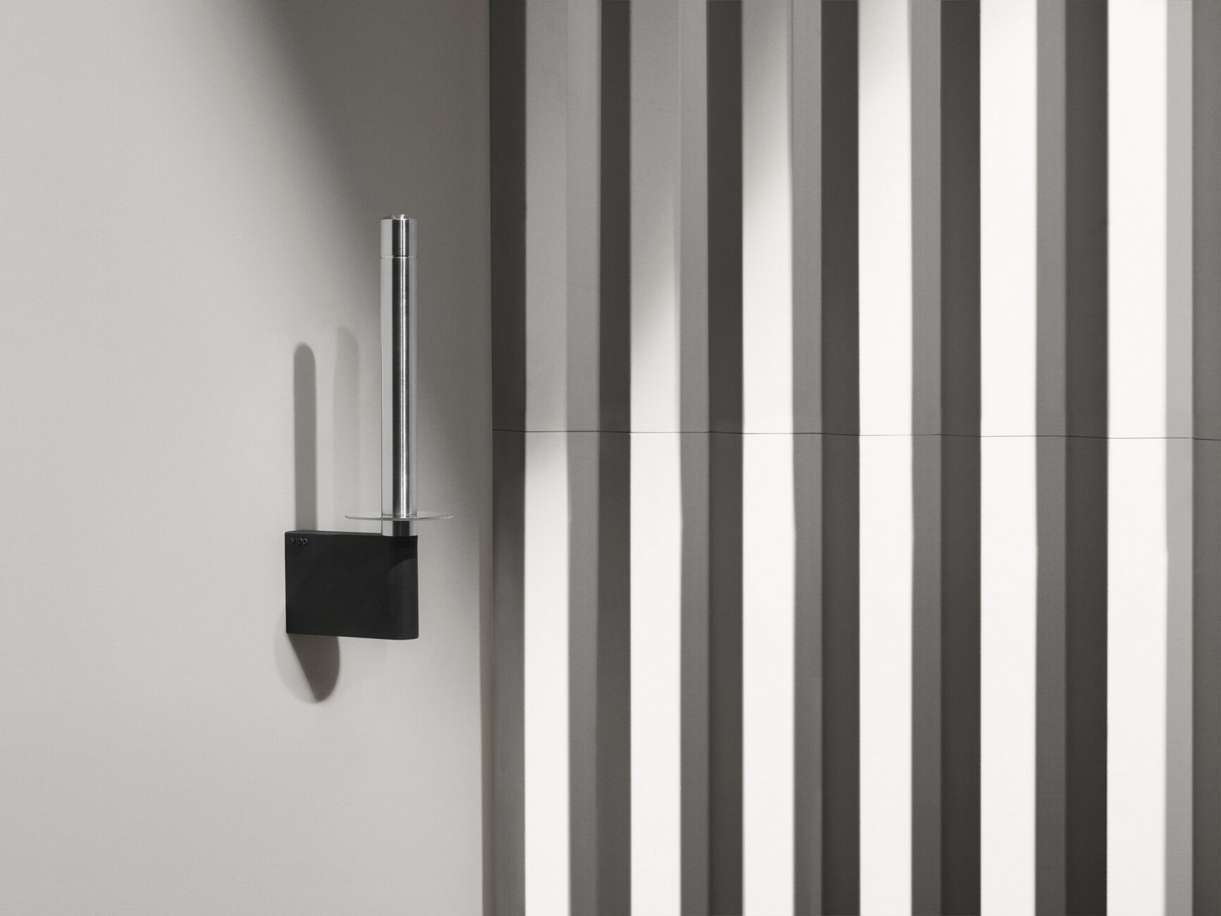 Toiletrulleholder st&aring;l