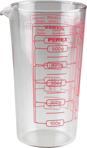 Målebæger Classic 0,5 liter Glas