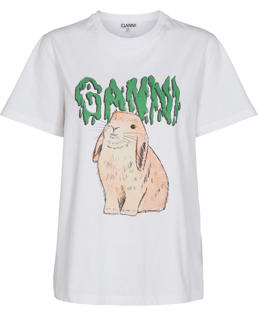 T-shirt, Bunny fra Ganni | 0.0 N/A | Magasin.dk