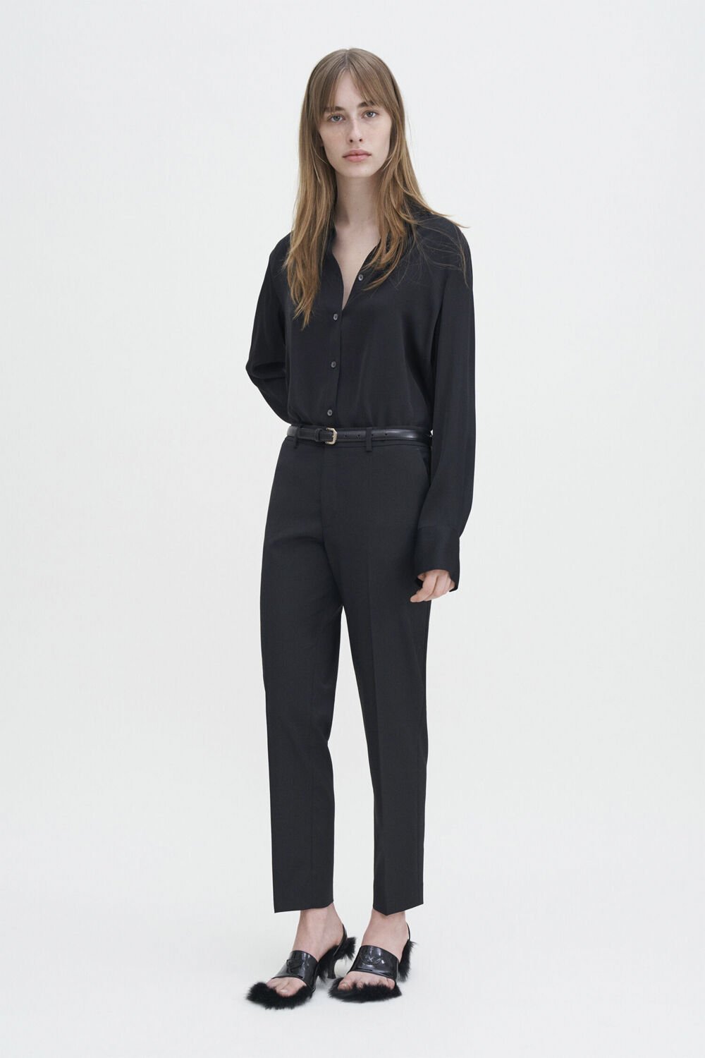 Luisa Cropped Cool Wool Slacks