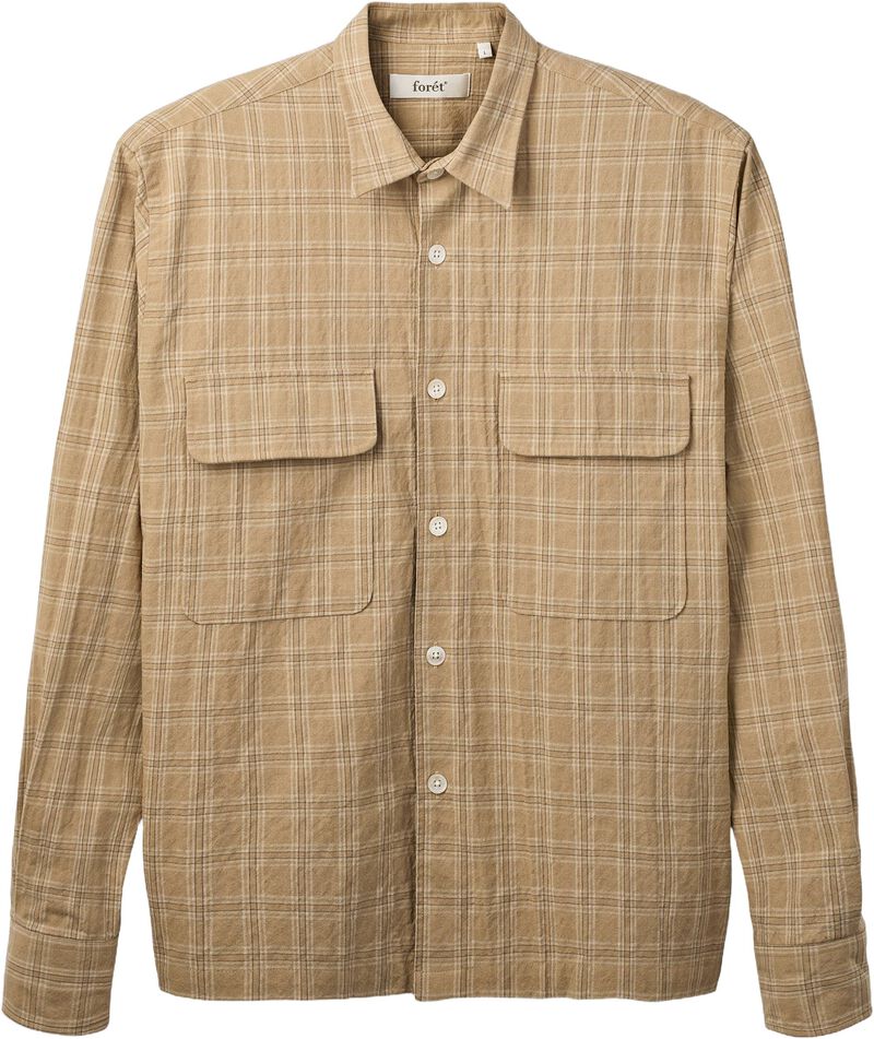 Lunar Relaxed Fit Textured Overshir