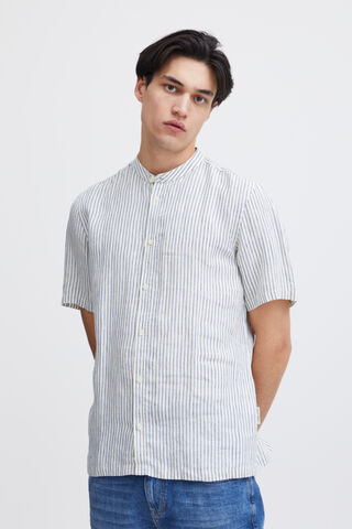 CFANTON SS linen striped shirt