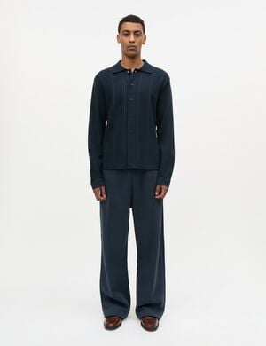 Classy Brando Polo LS Knit