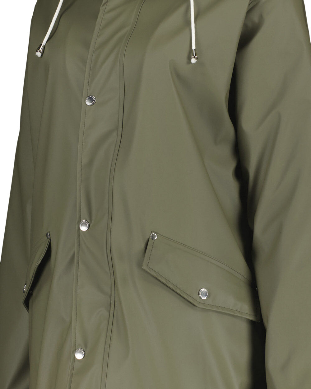 Pile Lined PU Foret Regnjakke