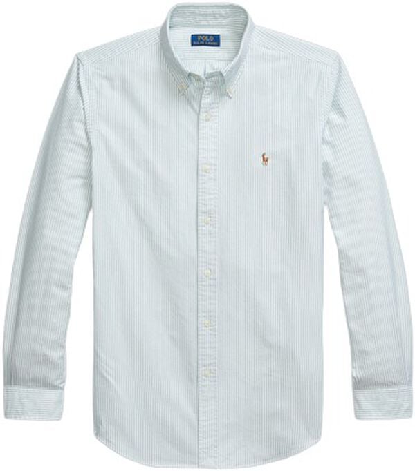 Custom Fit Striped Oxford Shirt