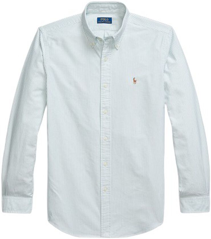 Custom Fit Striped Oxford Shirt