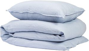 100% linen col. blue blizzard