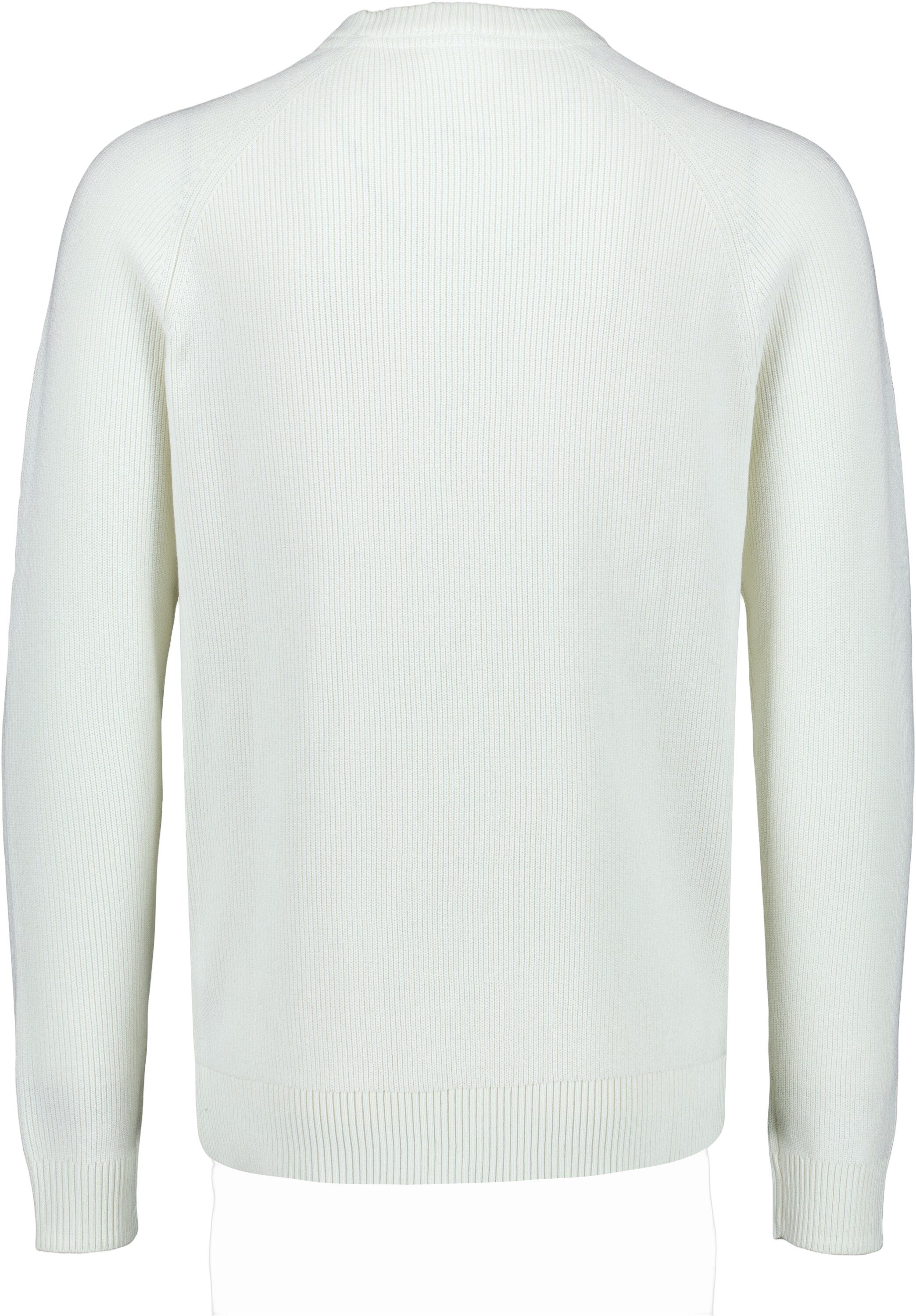 Ribbed L/S o-neck knit