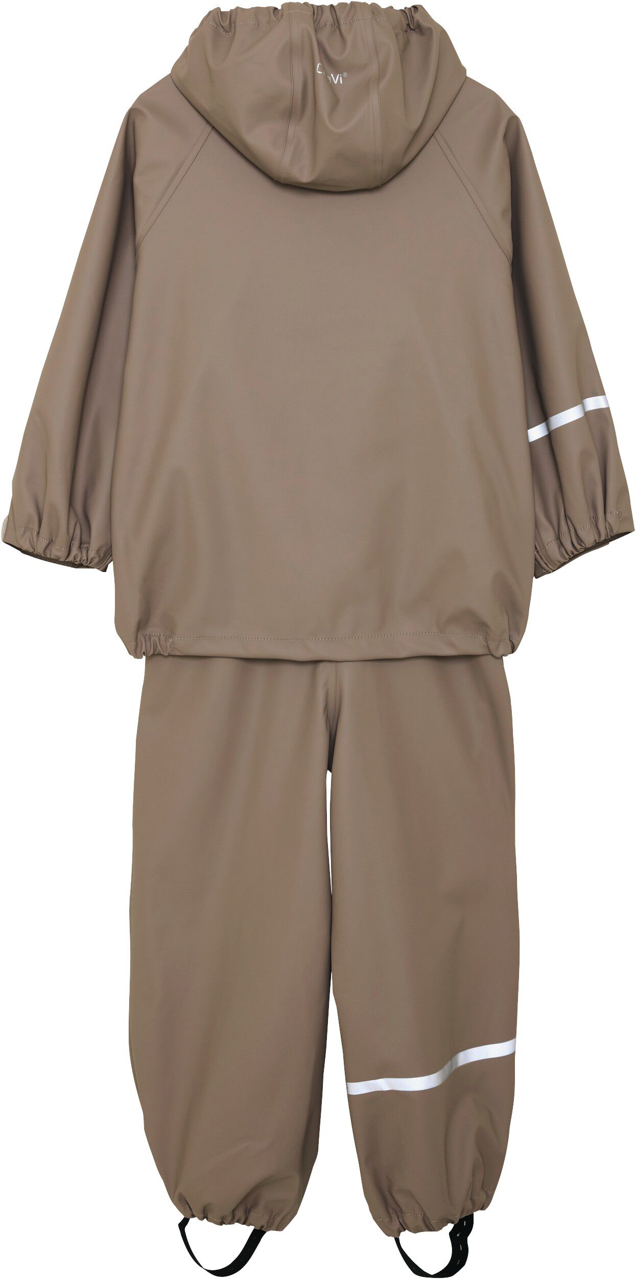 Basic rainwear set -solid PU