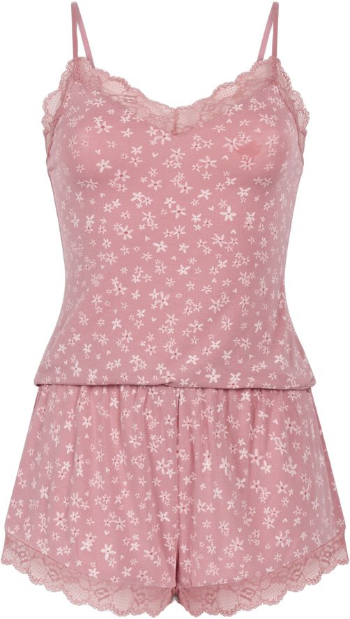 PJ CAMI LACE JERSEY DAISY