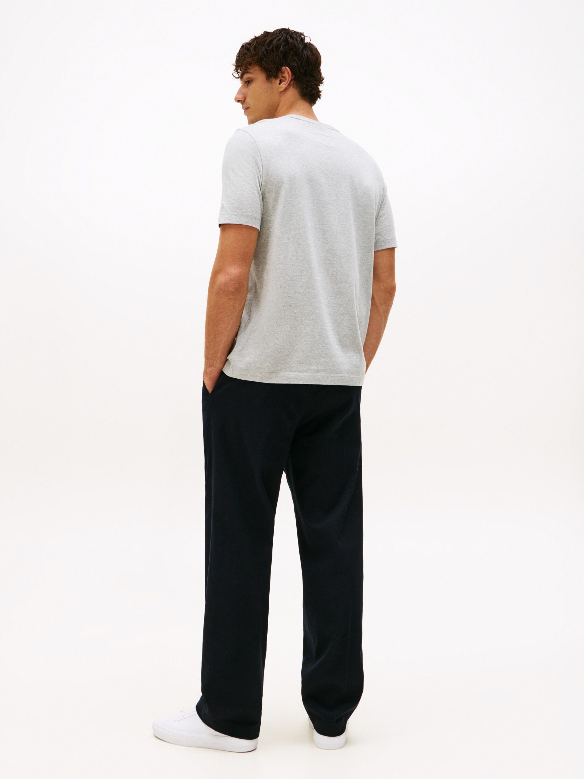 ESSENTIAL REG FIT HEATHER TEE