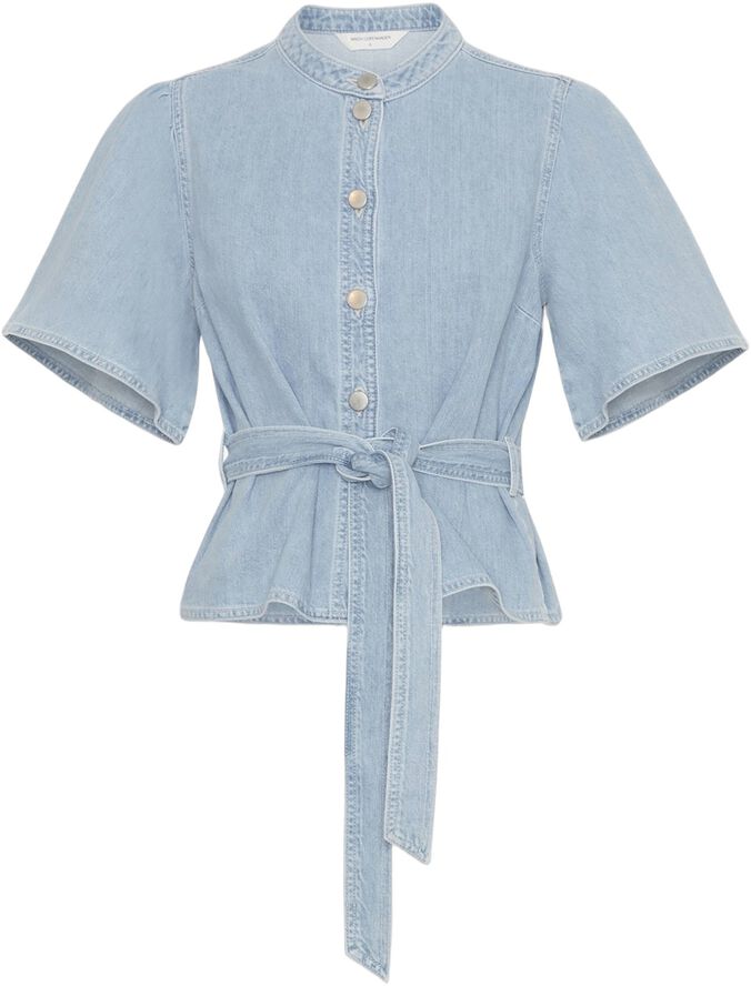 MSCHIngrid Lis 2/4 Denim Belt Shirt