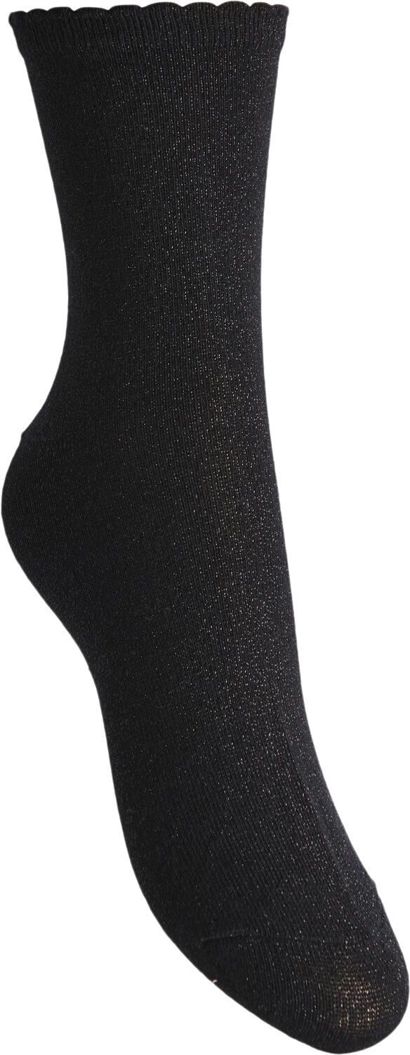 PCSEBBY GLITTER LONG 1 PACK SOCKS N