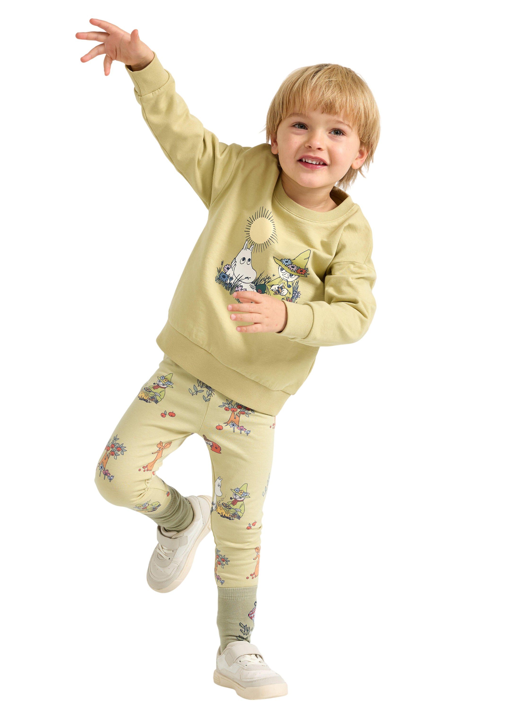Soft sweatshirt in cotton jersey wi