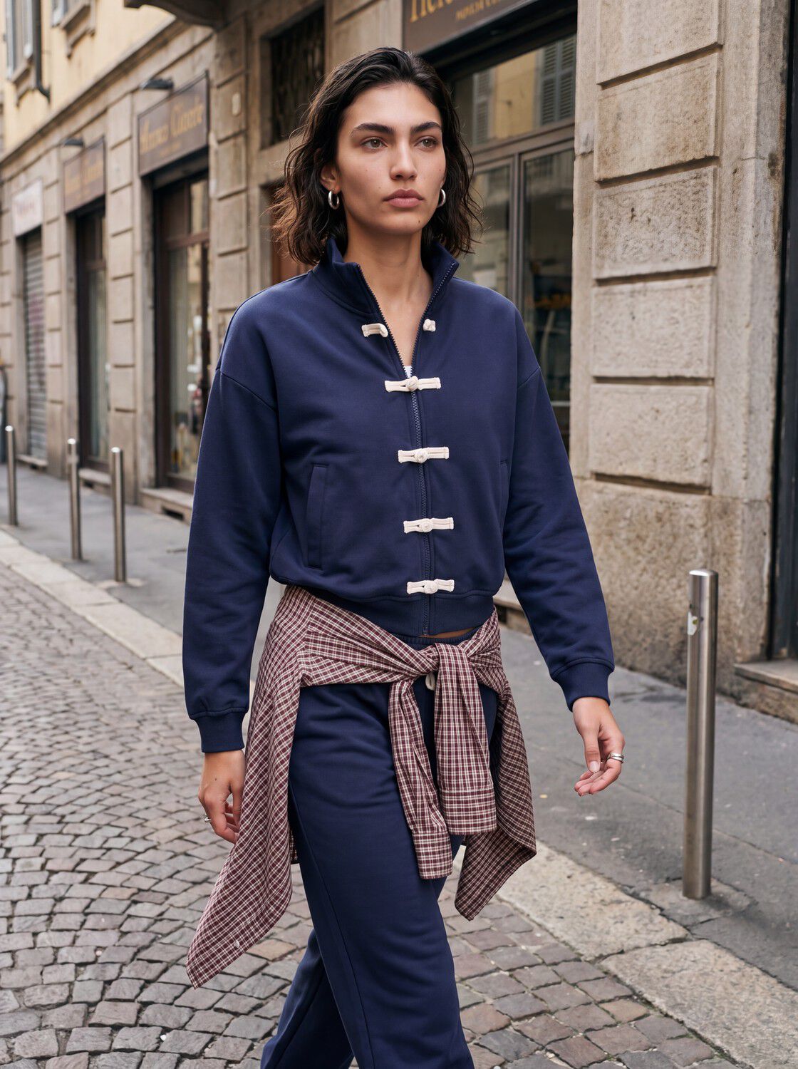 Jxleona Esme Detail Jacket Pnt