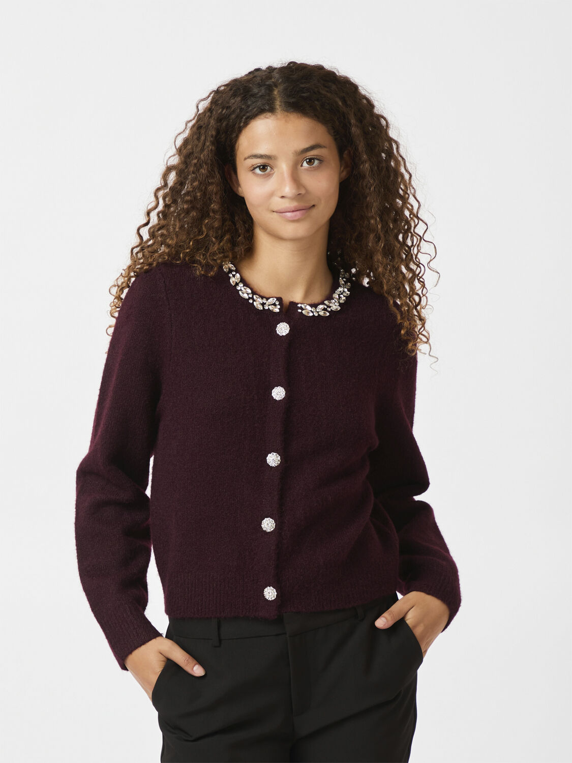 Marie Stone Knit Cardigan