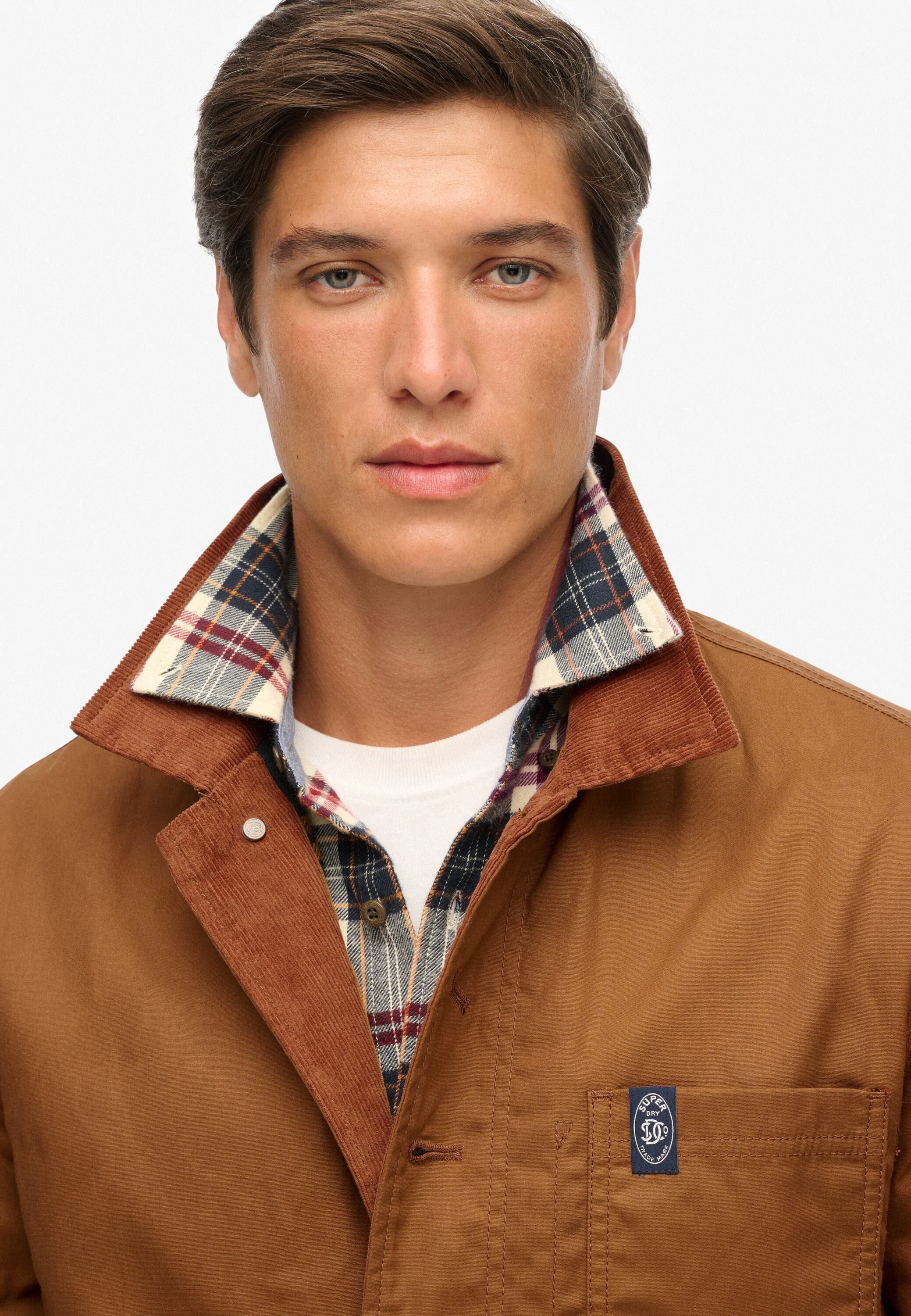 MERCHANT WAXED WORKER JACKET