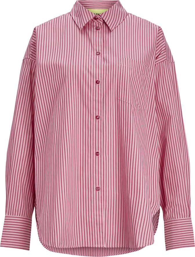 JXJAMIE LS RELAXED POPLIN SHIRT NOO