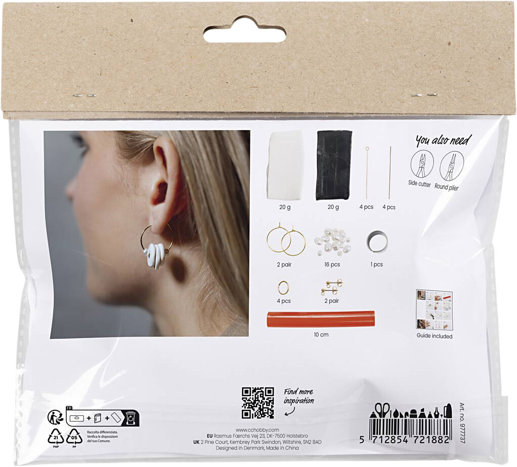 Mini DIY Kit Smykker, &Oslash;reringe