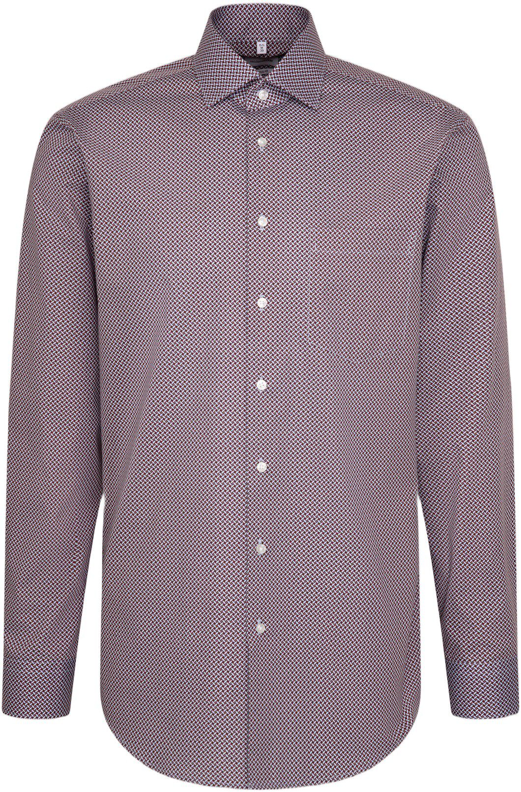 Business shirt Regular 1/1 Kent-Collar Geometric patterns