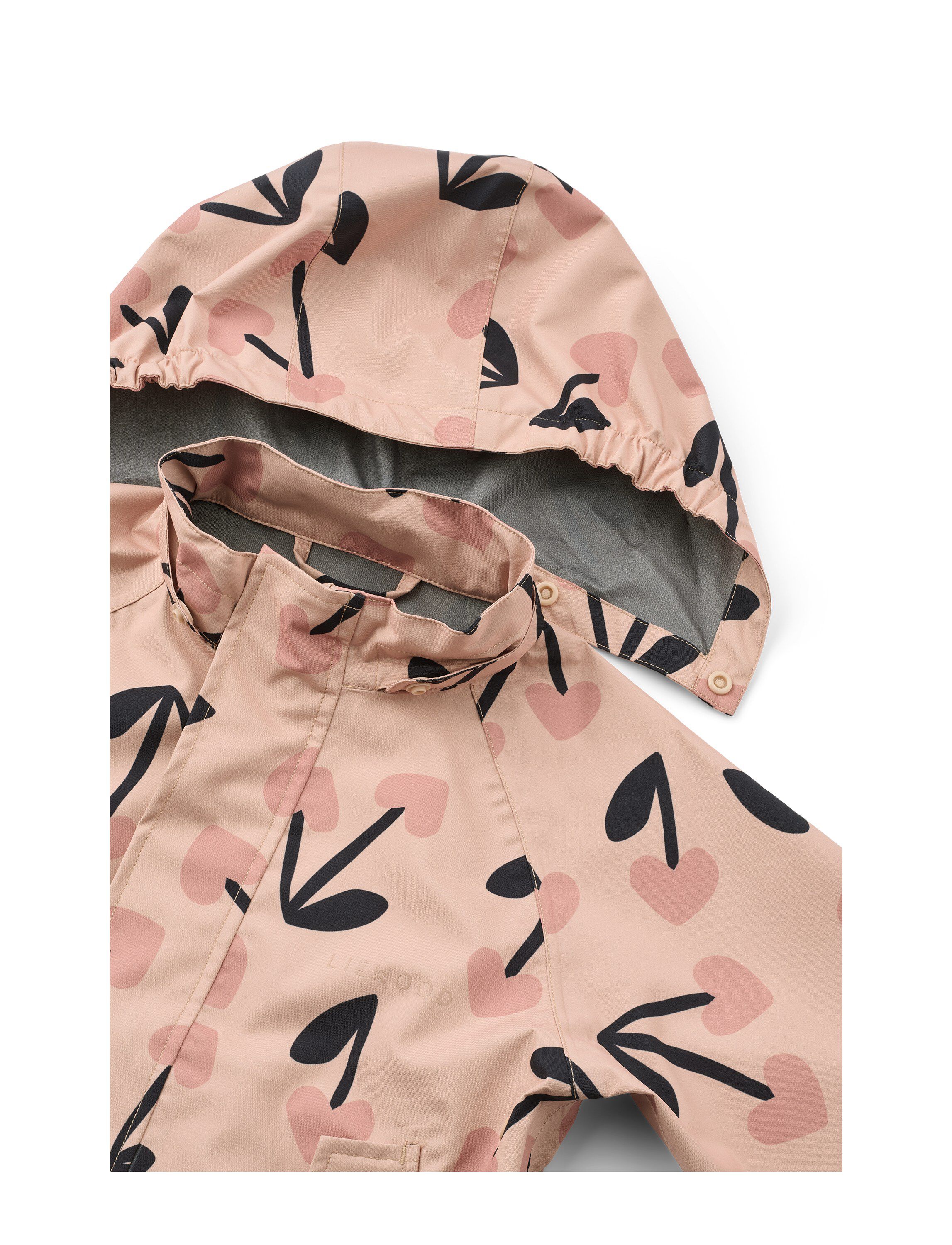 Pedia Rainwear Set Mini cherry hear