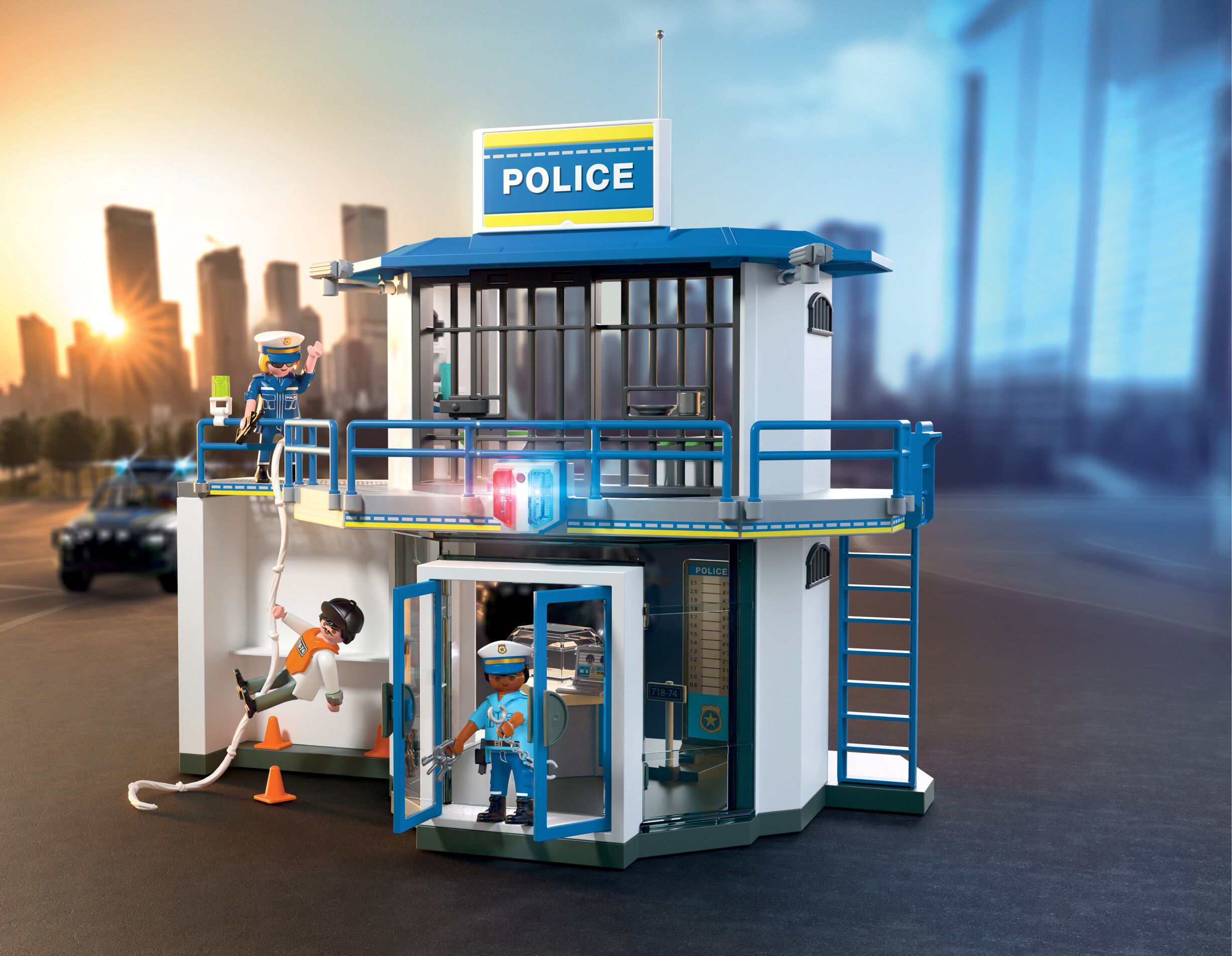 Police Station with Inves