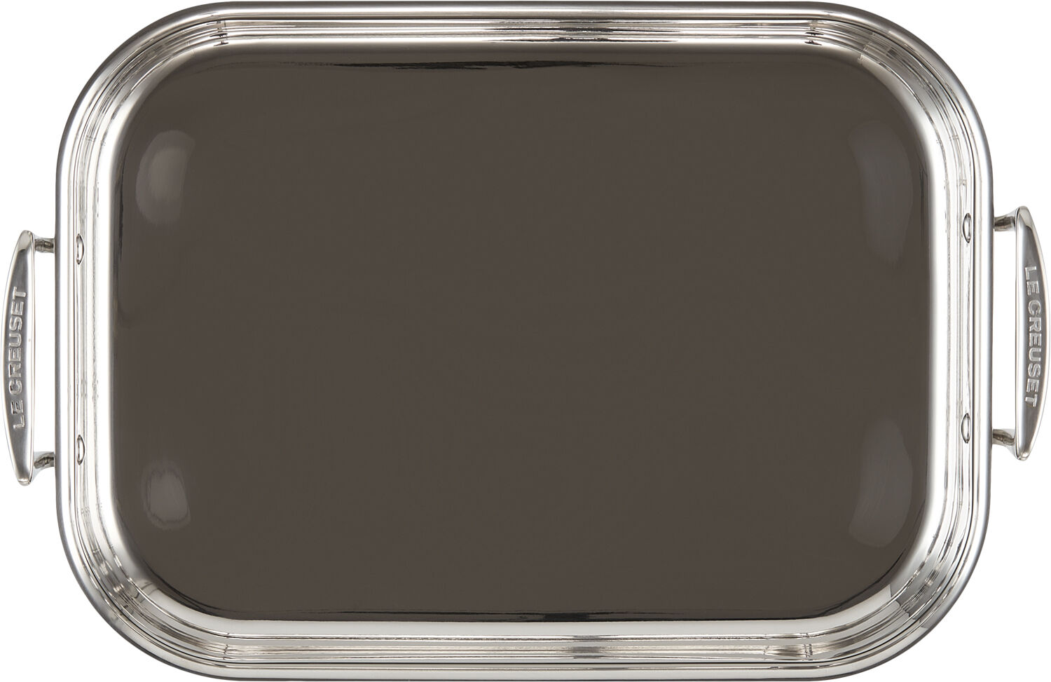 Rektangul&aelig;r bradepande 3-ply rustfrit st&aring;l