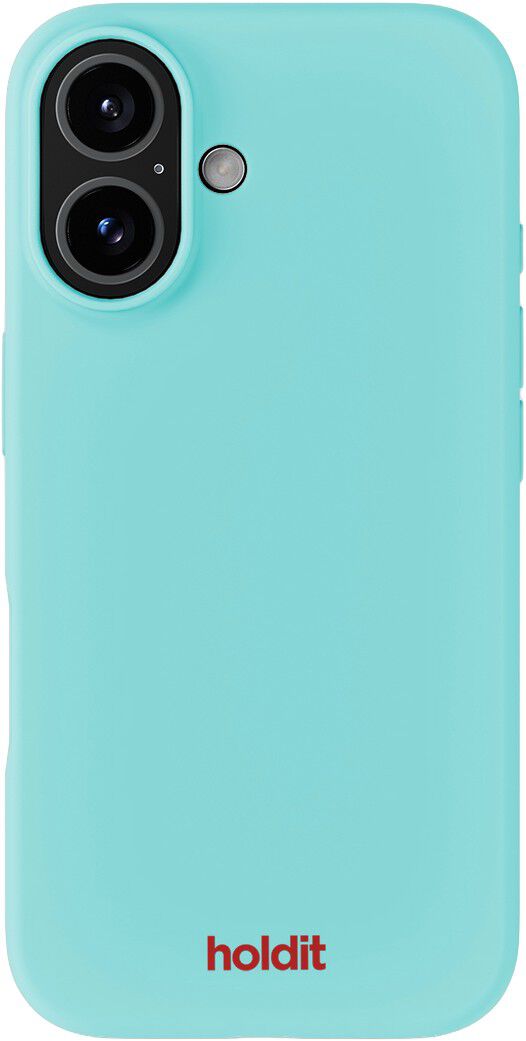 Silicone Case iPhone 16 Turquoise
