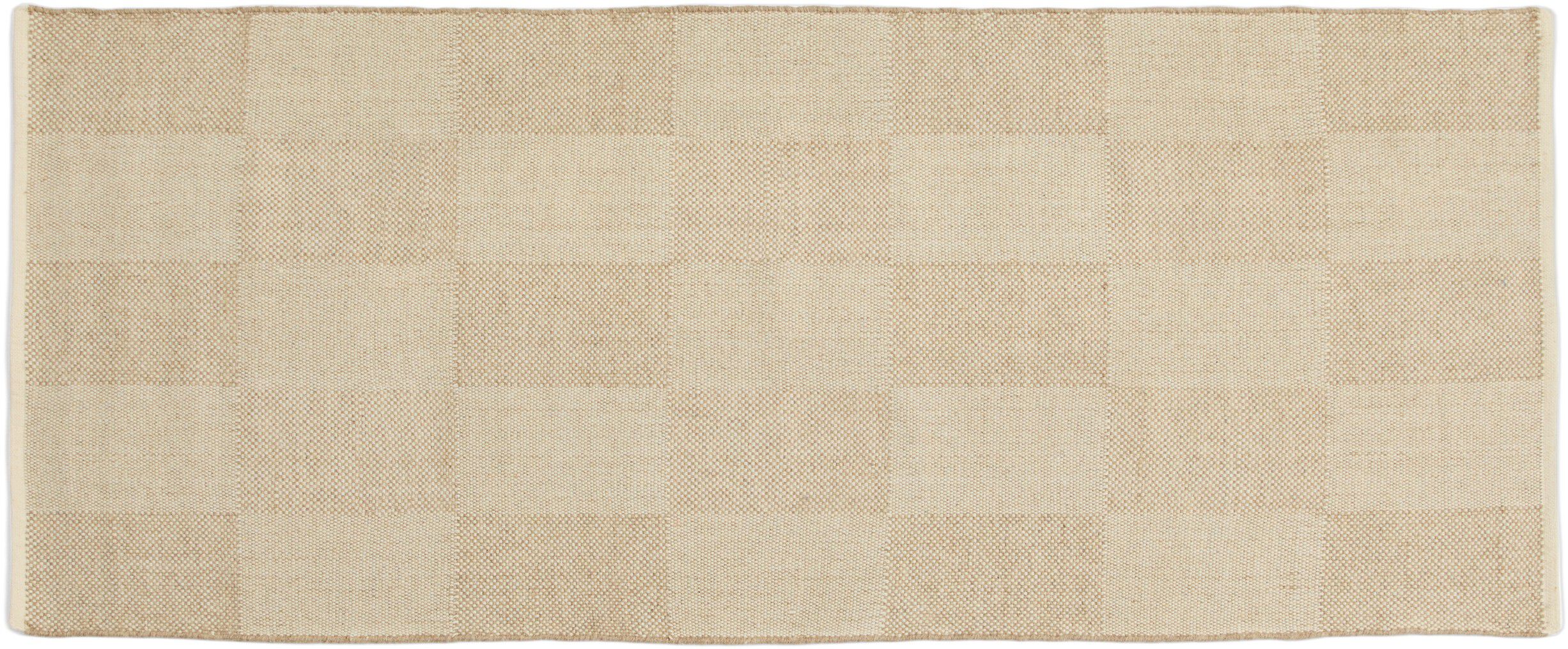 Check Rug-W80 x L200-Sand S check