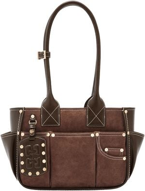 Posy Small Recycled Suede