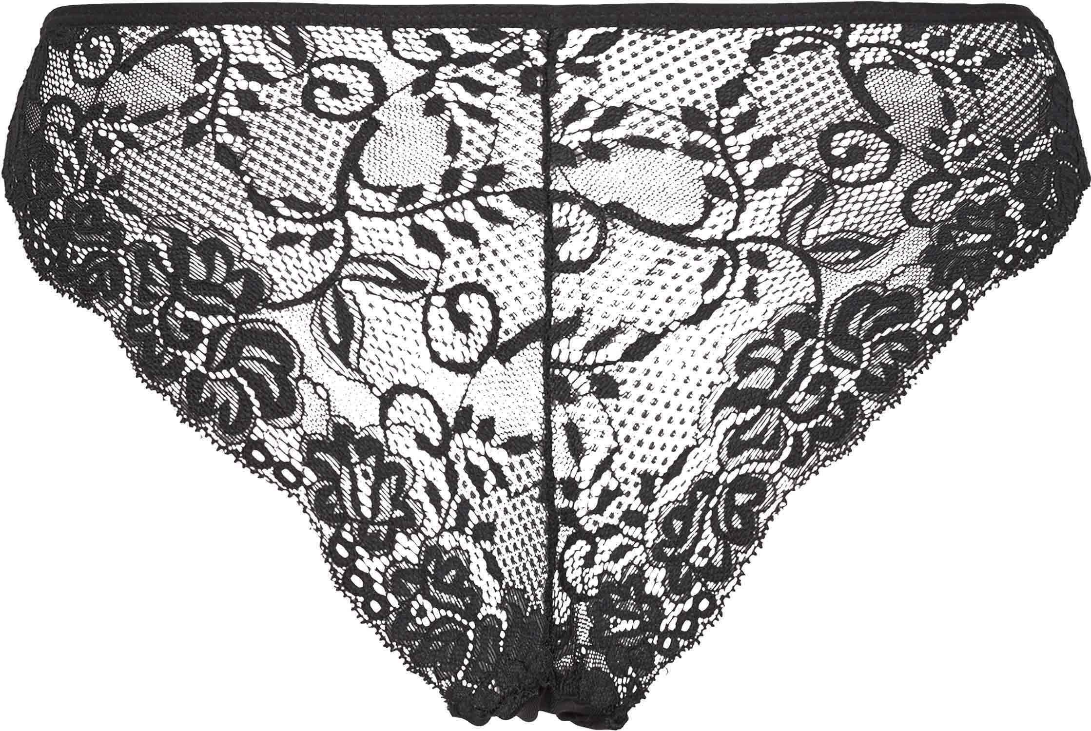Laser Cut Brief w/lace back - Melissa 2 PK