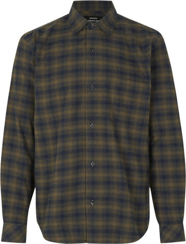 Cotton Flannel Malte Check Shirt