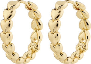 MAEVE hoop earrings gold-plated
