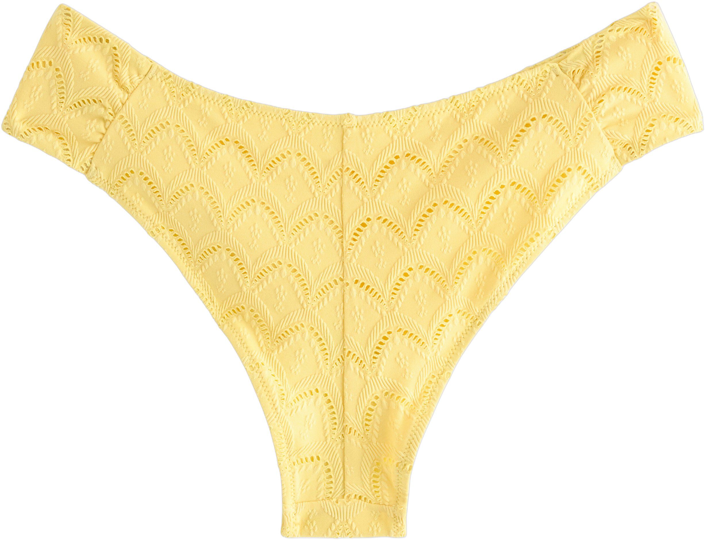 Bikini bottom with a brazilian fit