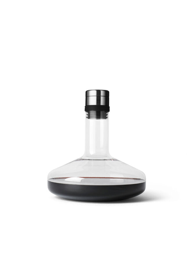 Wine Breather, Clear/Steel