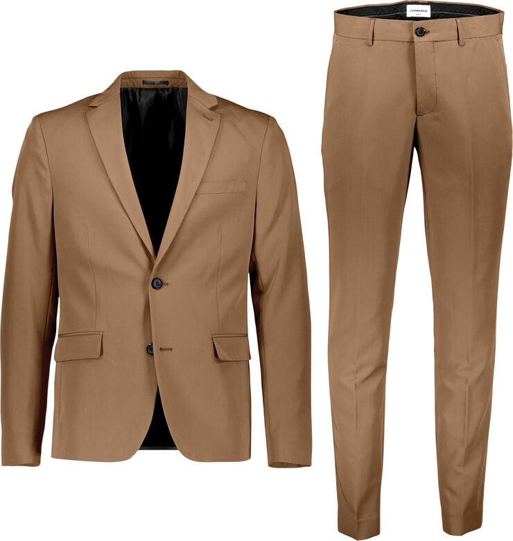Fine twill stretch suit