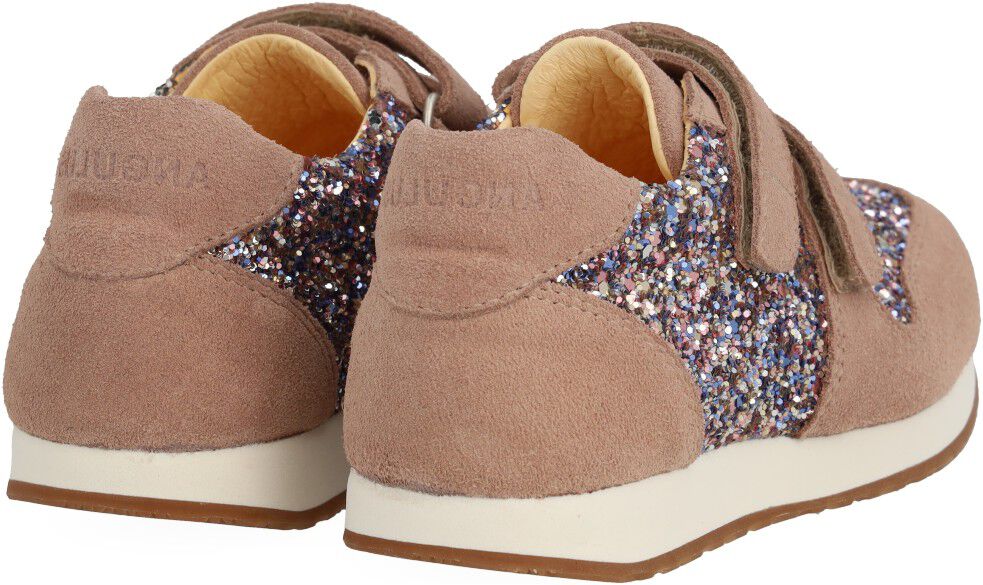 Running style glitter sneaker