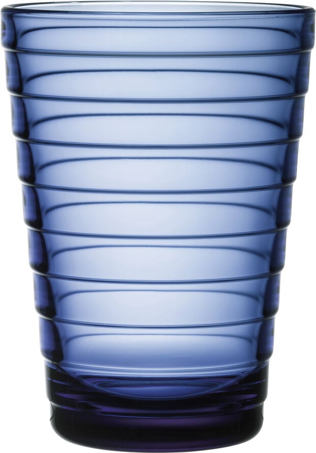 Aino Aalto 33 cl glas ultramarineblå 2 stk