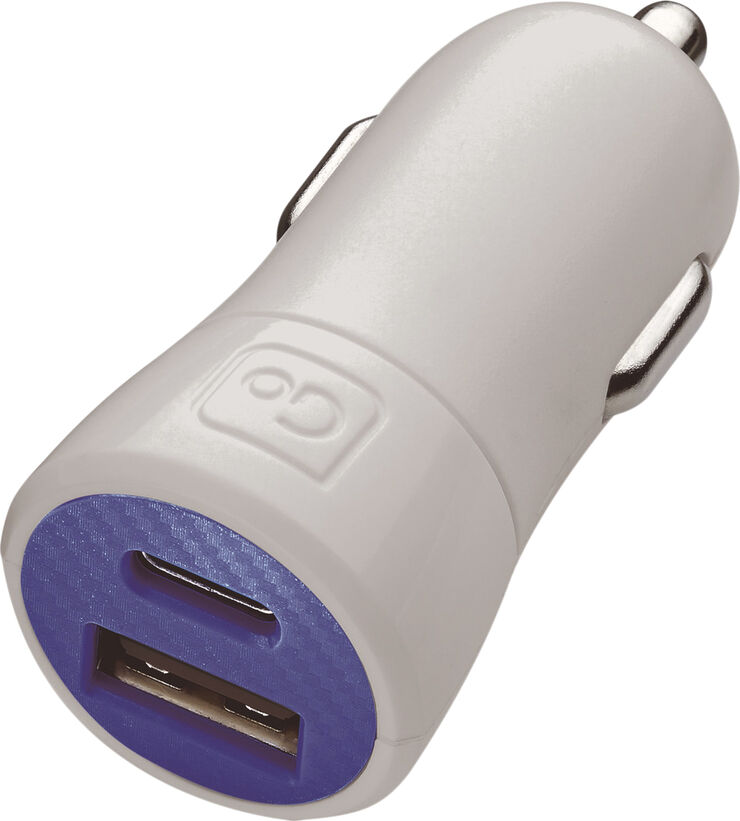 In-Car USB-A & USB-C Charger + 4. 8A