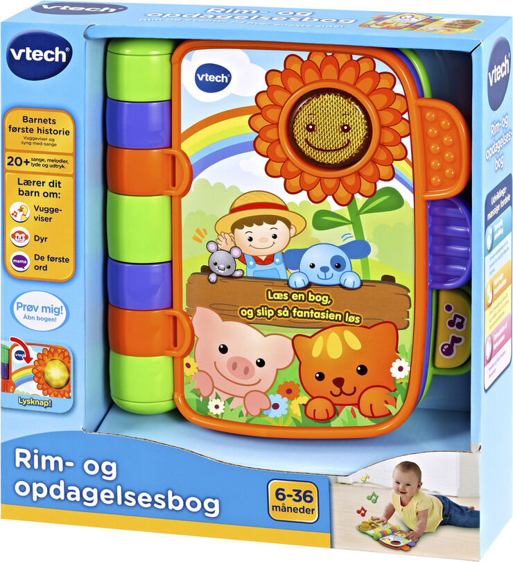 Vtech Baby rim og opdagelsesbog