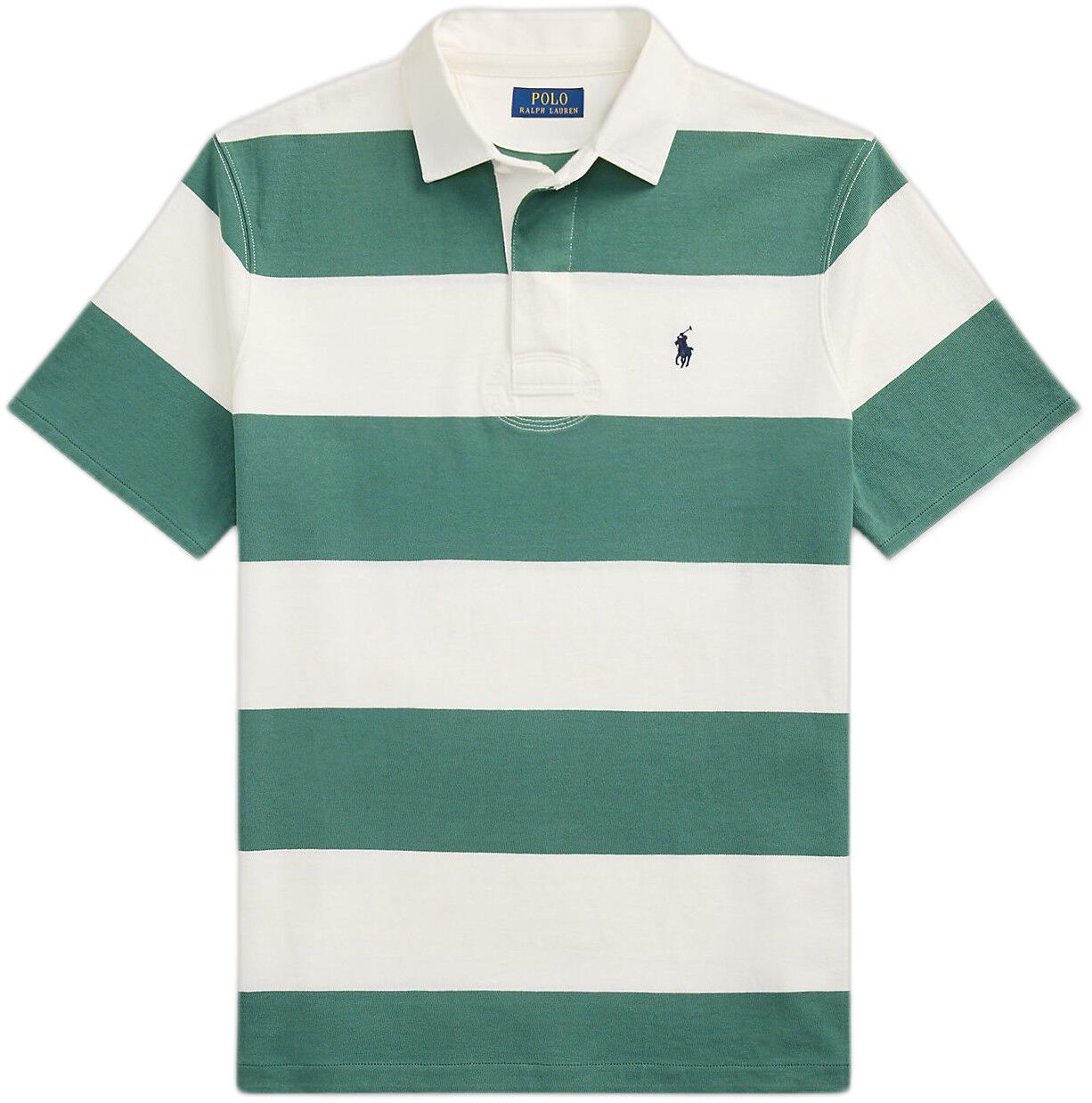 Classic Fit Short-Sleeve Rugby Shirt