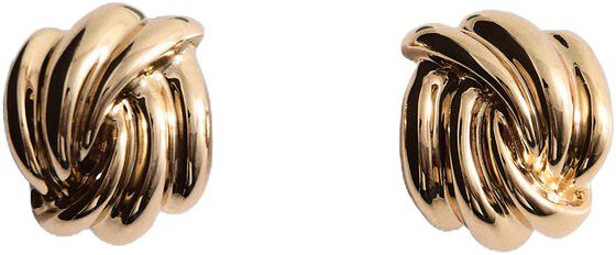 Intertwined knot earrings