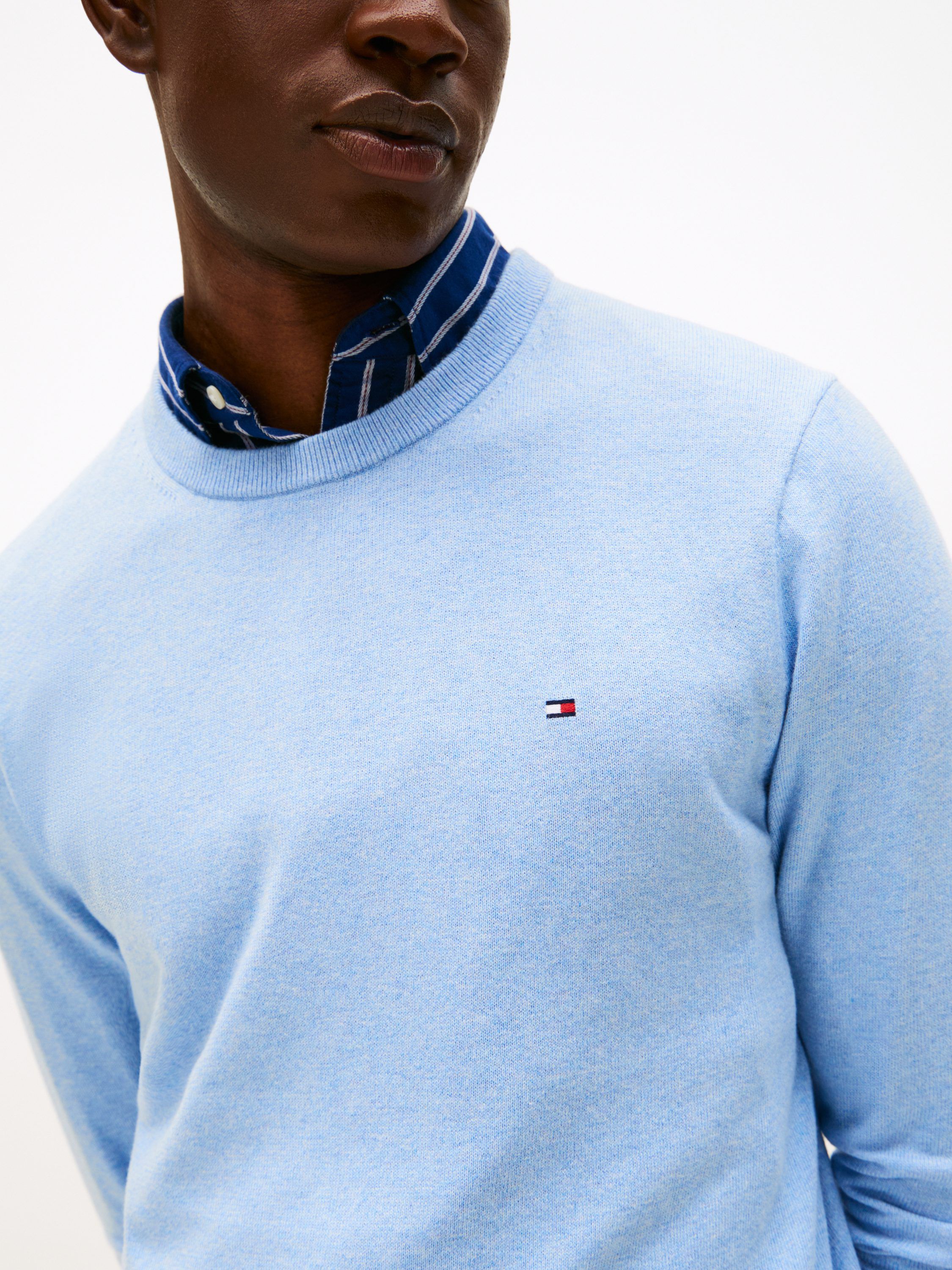 PIMA ORG CTN CASHMERE CREW NECK