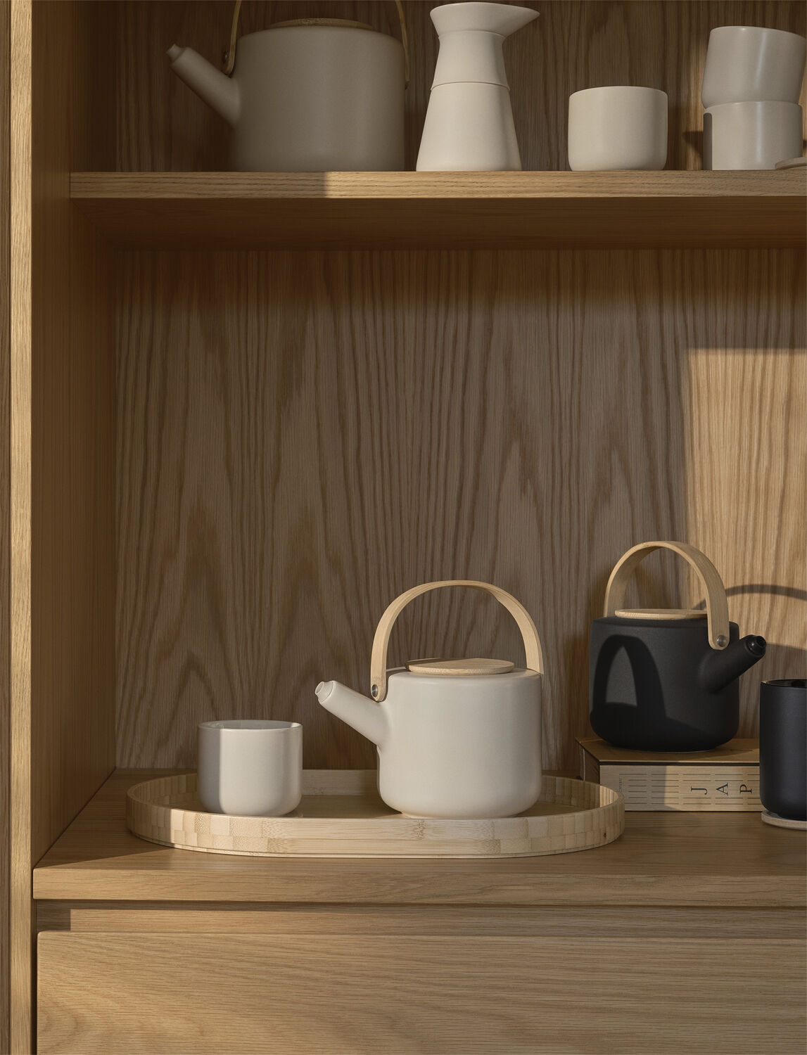 Theo serveringsbakke bamboo