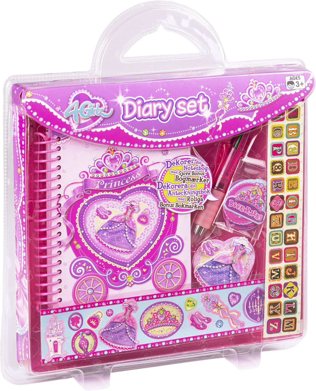 4GIRLZ DEKO NOTESBOG S&AElig;T